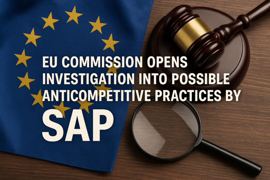 Commission opens investigation into possible anticompetitive practices by SAP