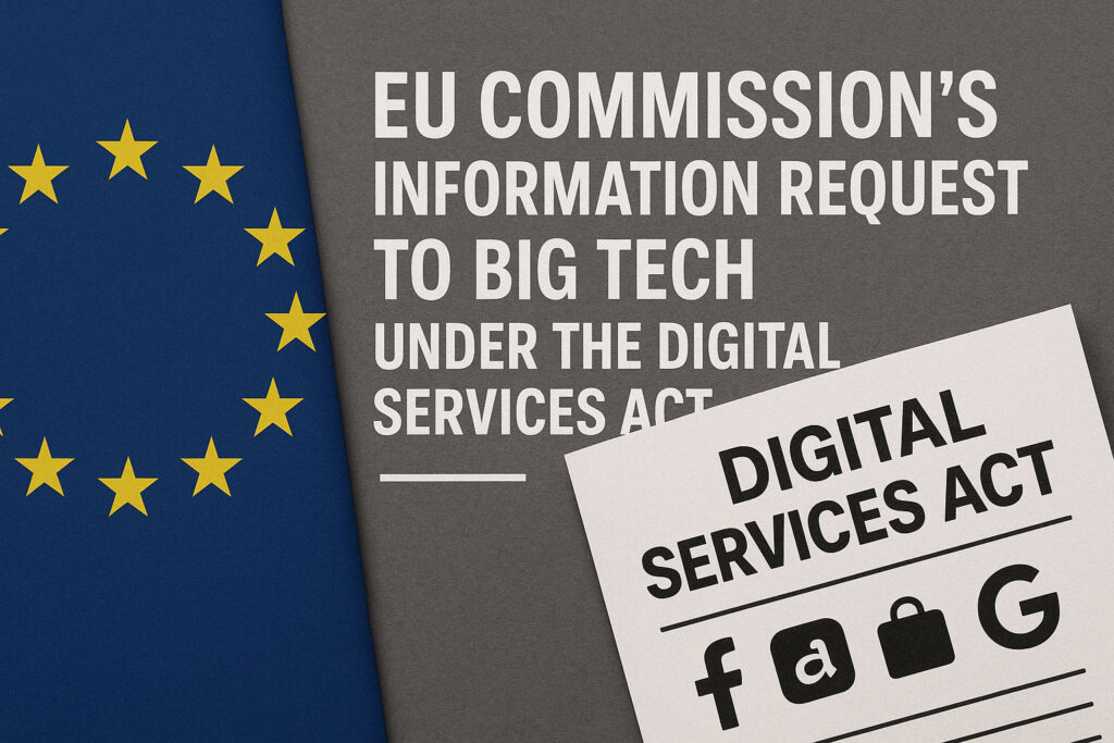 Commission request under Digital Services Act